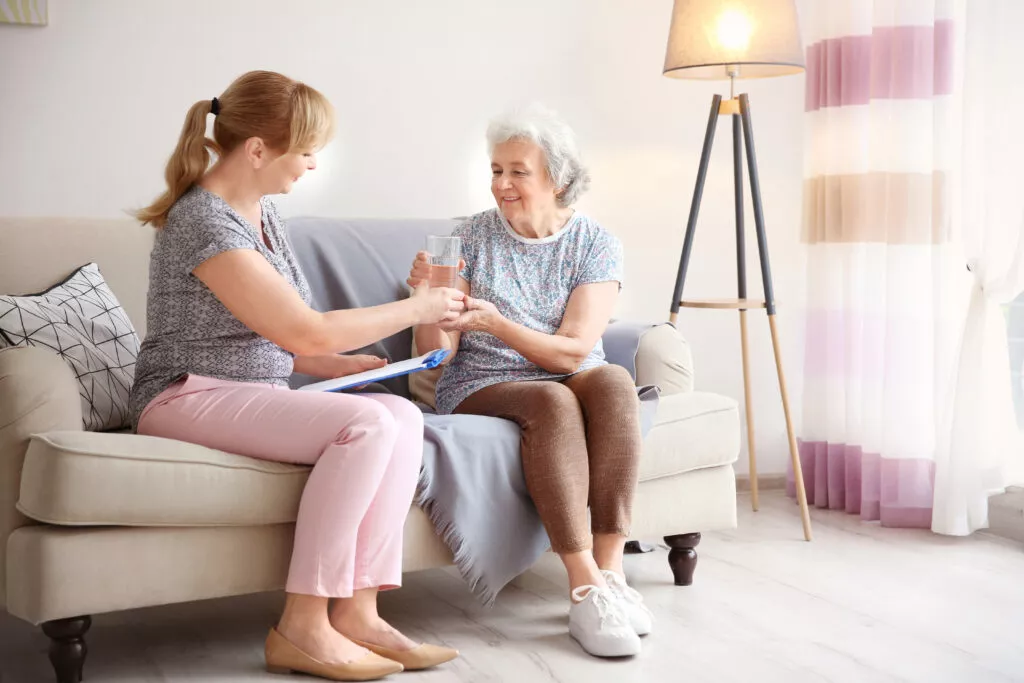 Hospice Patient and Caregiver